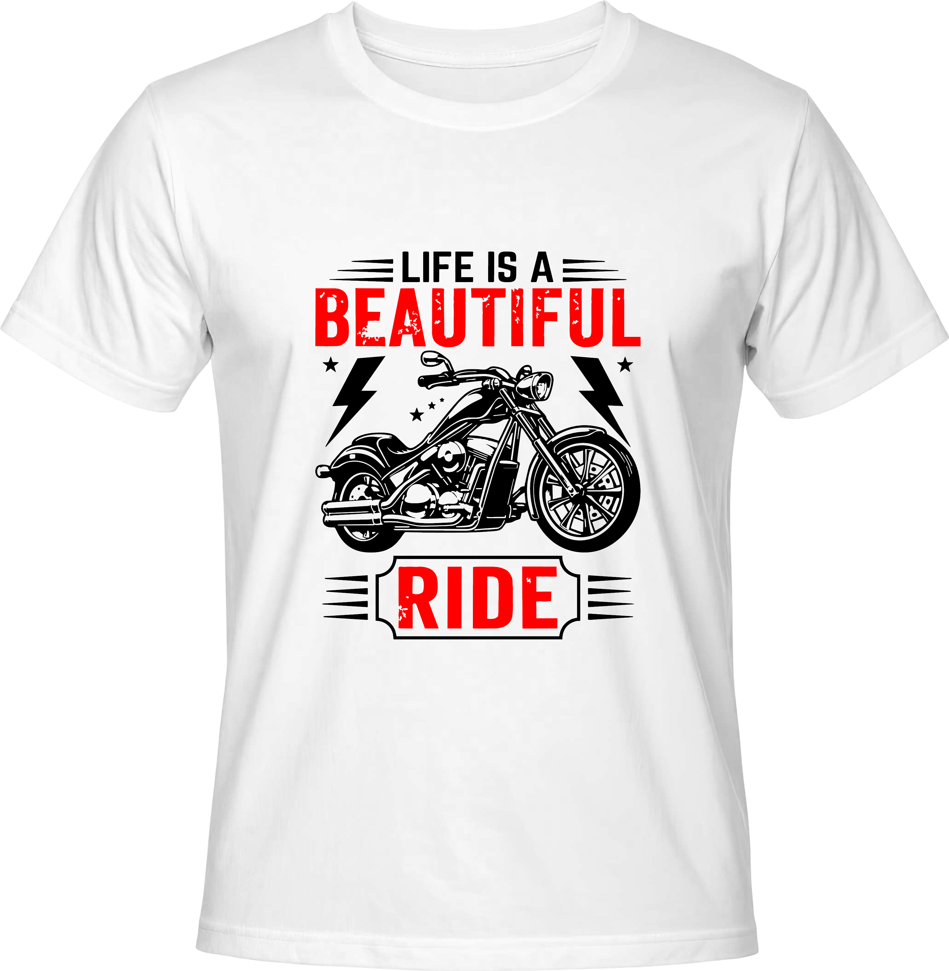 Тениска Life is a beautiful RIDE