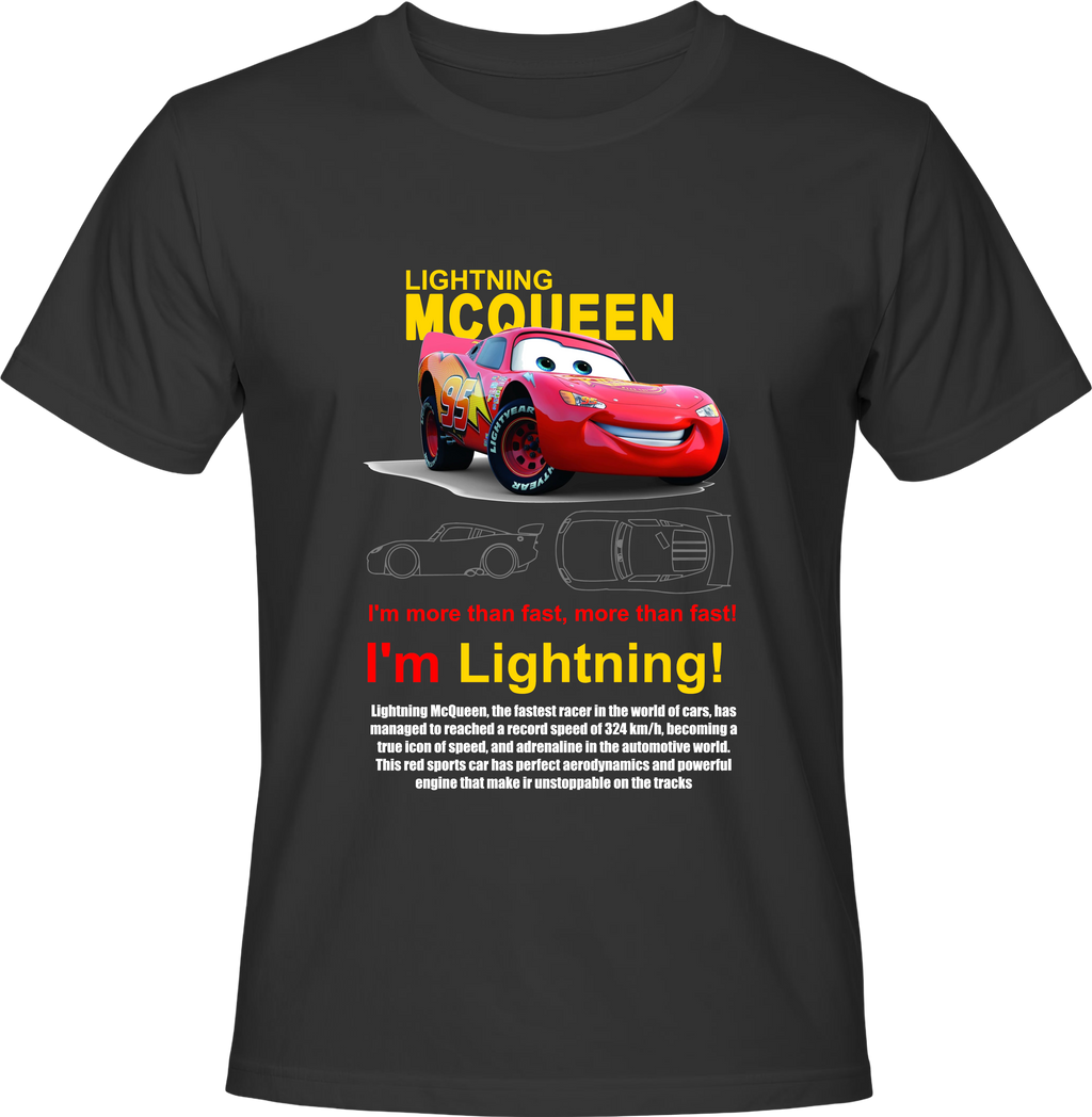 Тениска LIGHTNING MCQUEEN