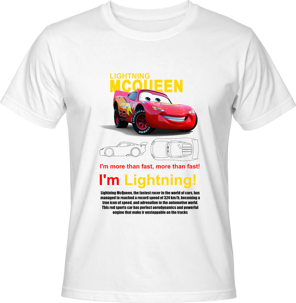 Тениска LIGHTNING MCQUEEN