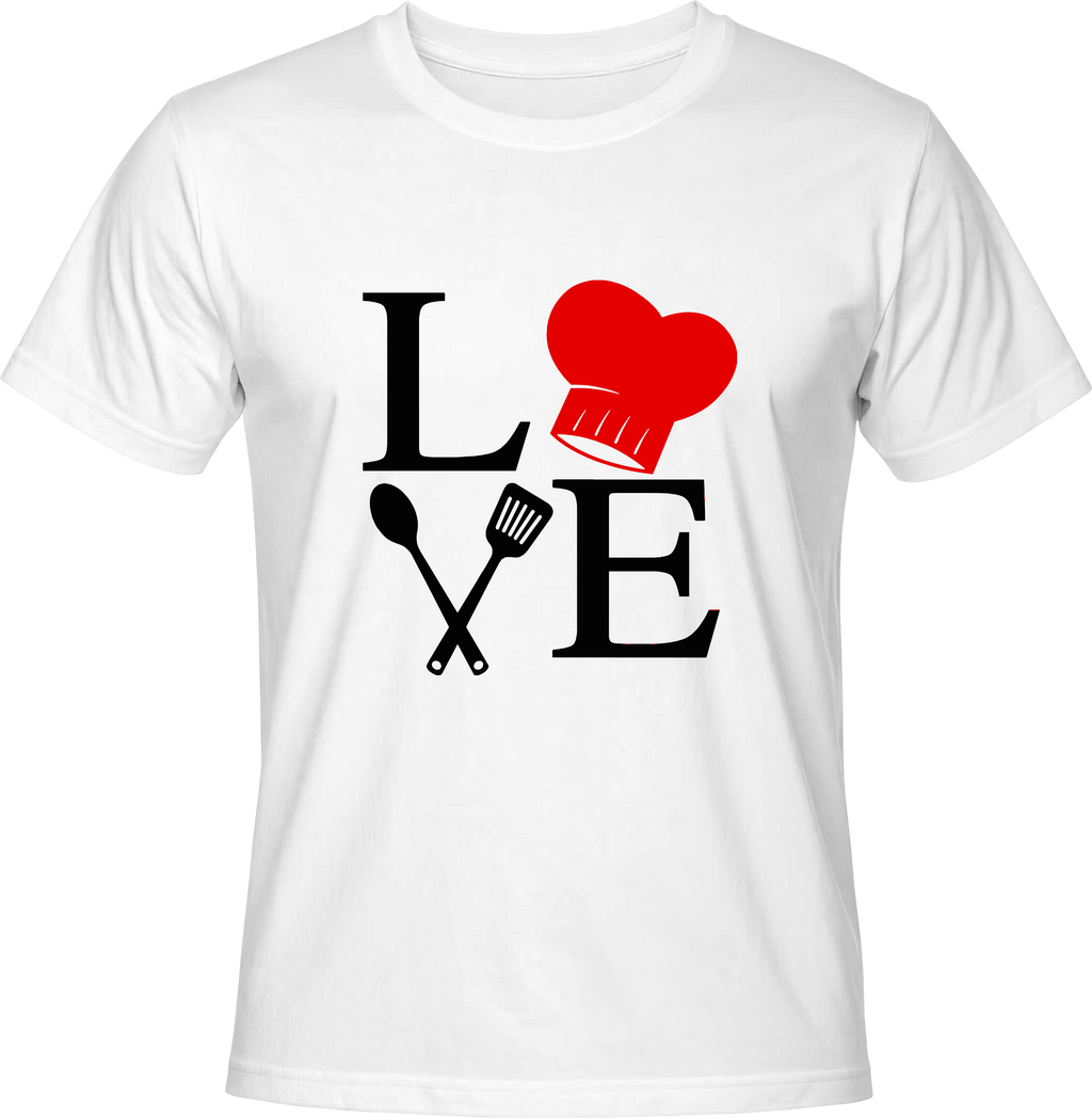 Тениска Love (cooking)