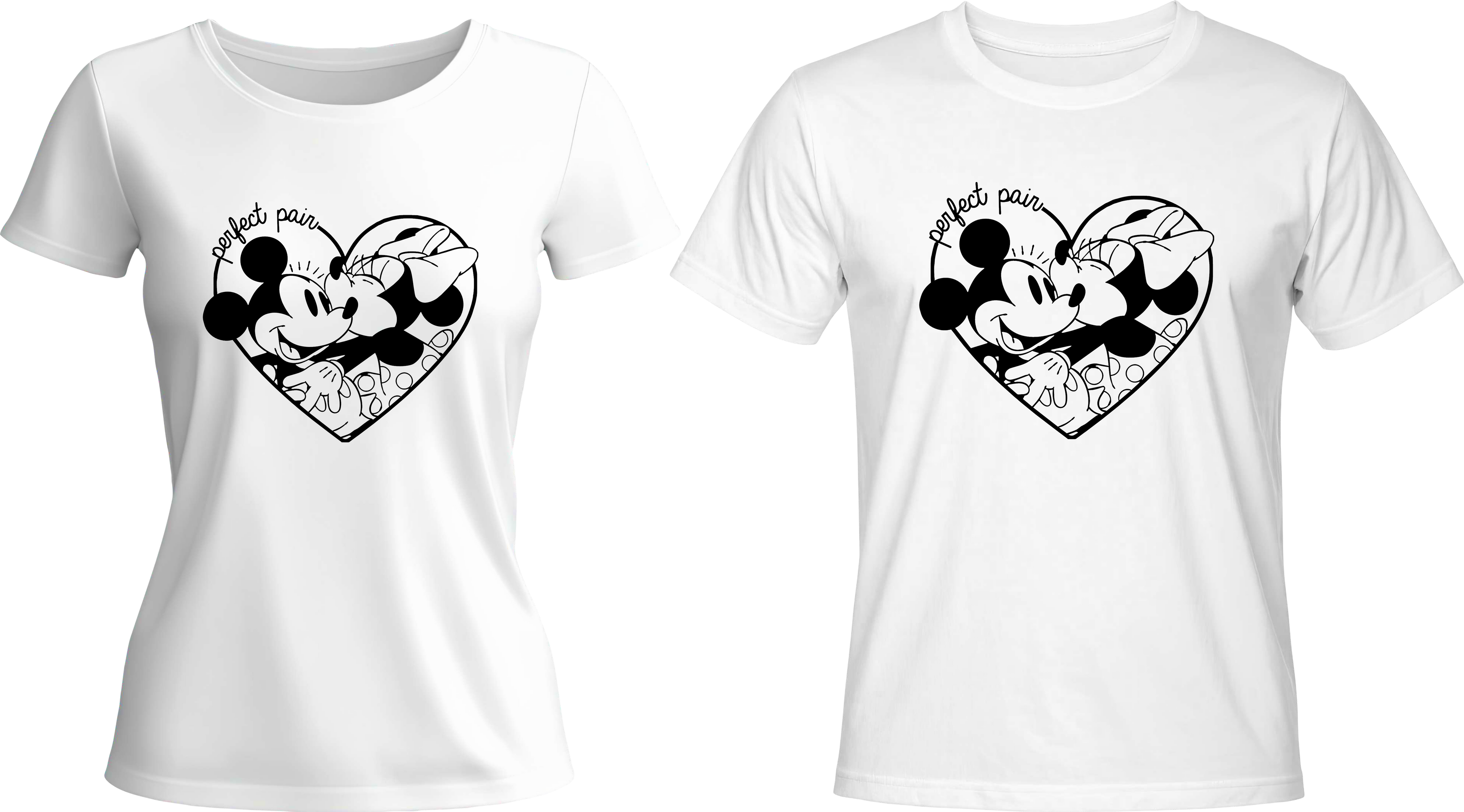 Тениски Mickey and Minnie Perfect Pair