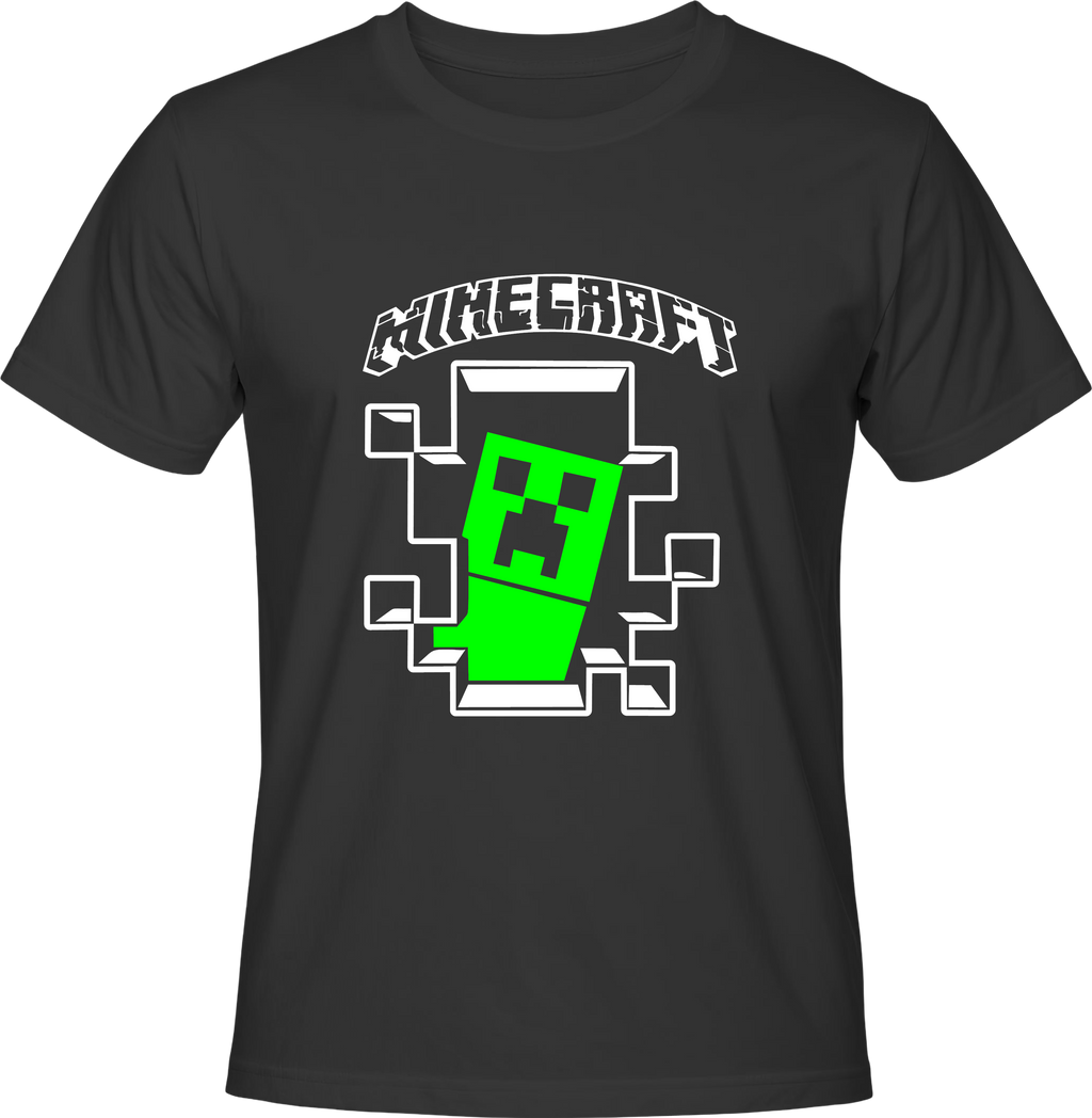 Тениска Minecraft Creeper
