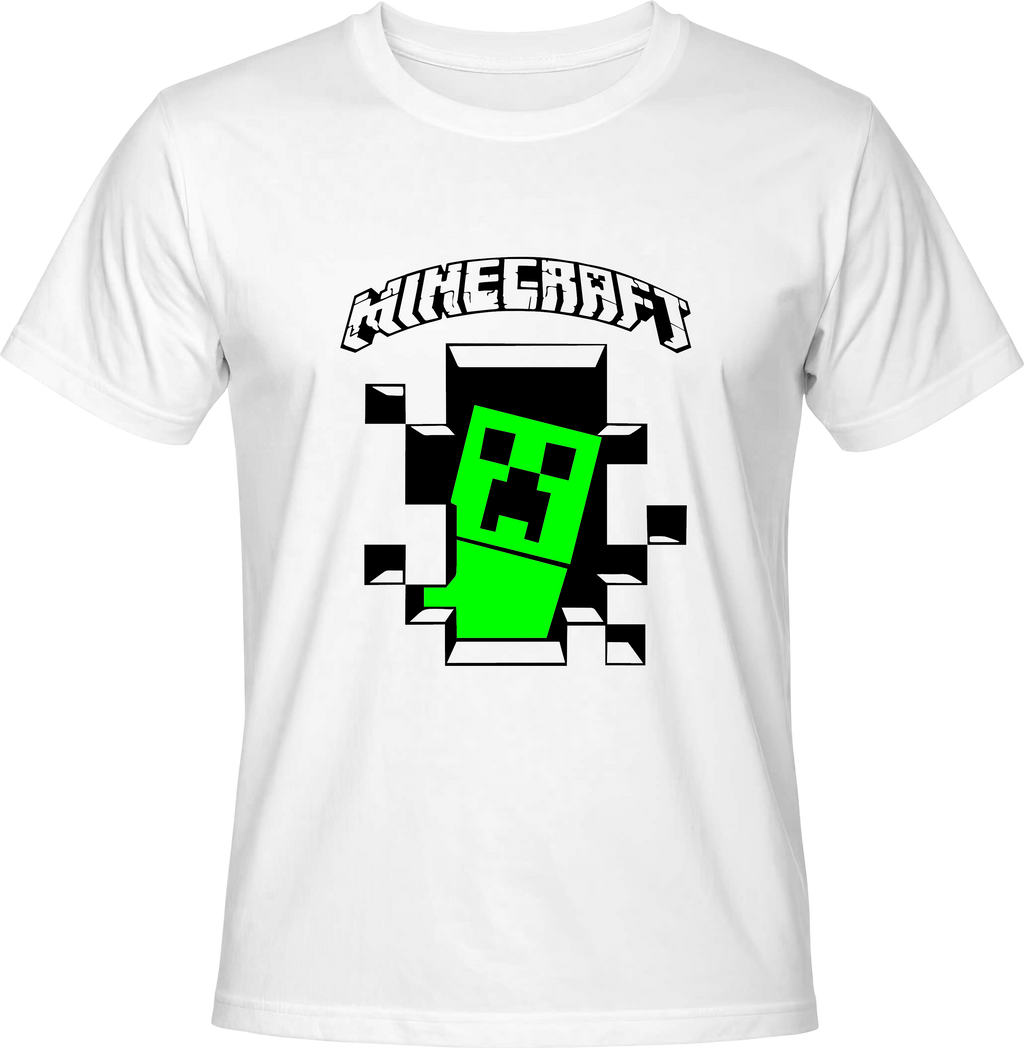 Тениска Minecraft Creeper