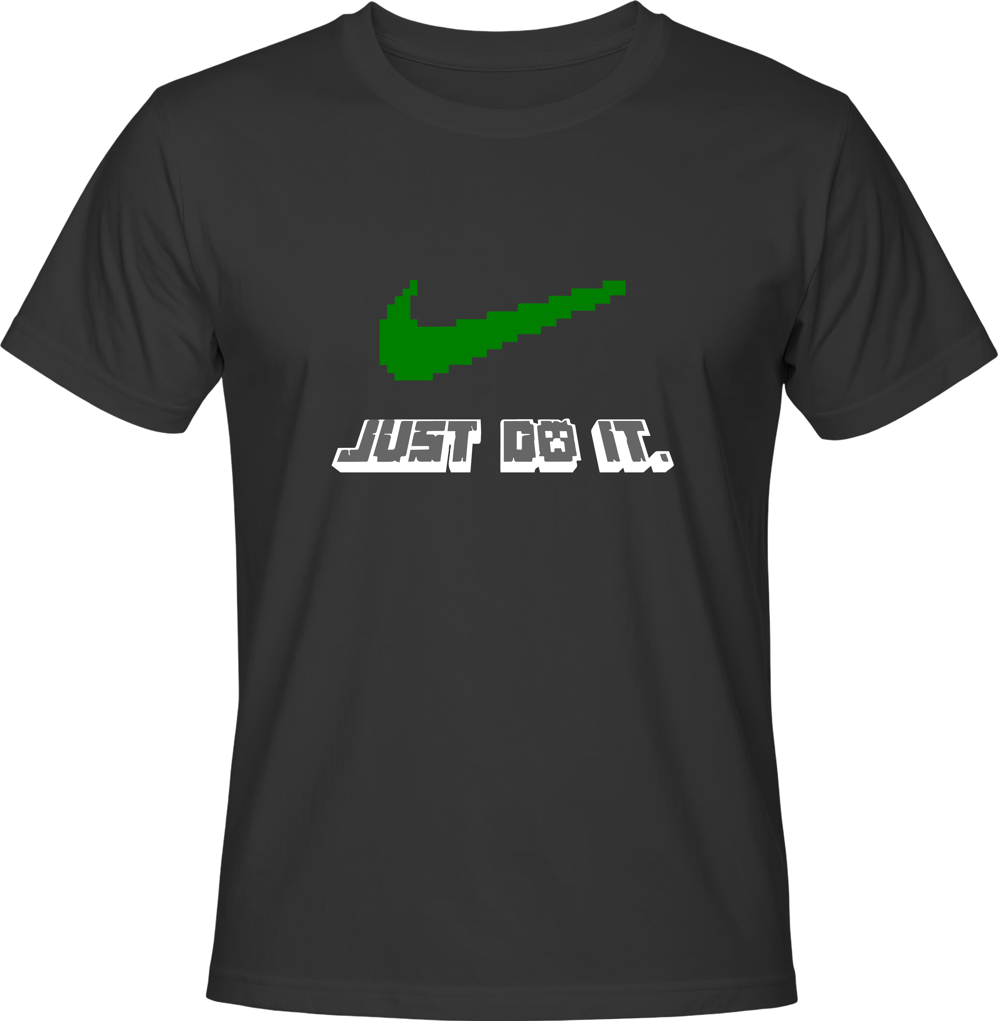 Тениска Minecraft just do it.