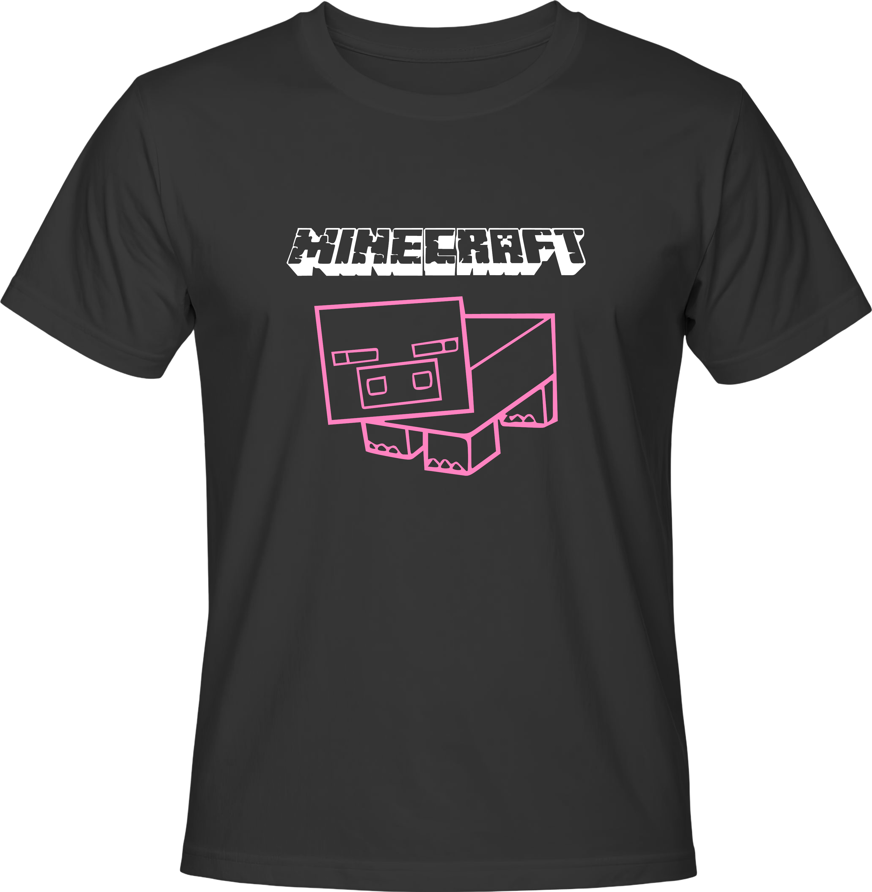 Тениска Minecraft Pig