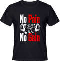 Тениска NO PAIN NO GAIN