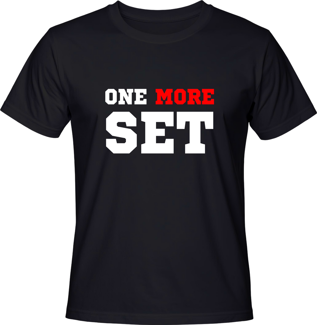Тениска One More Set