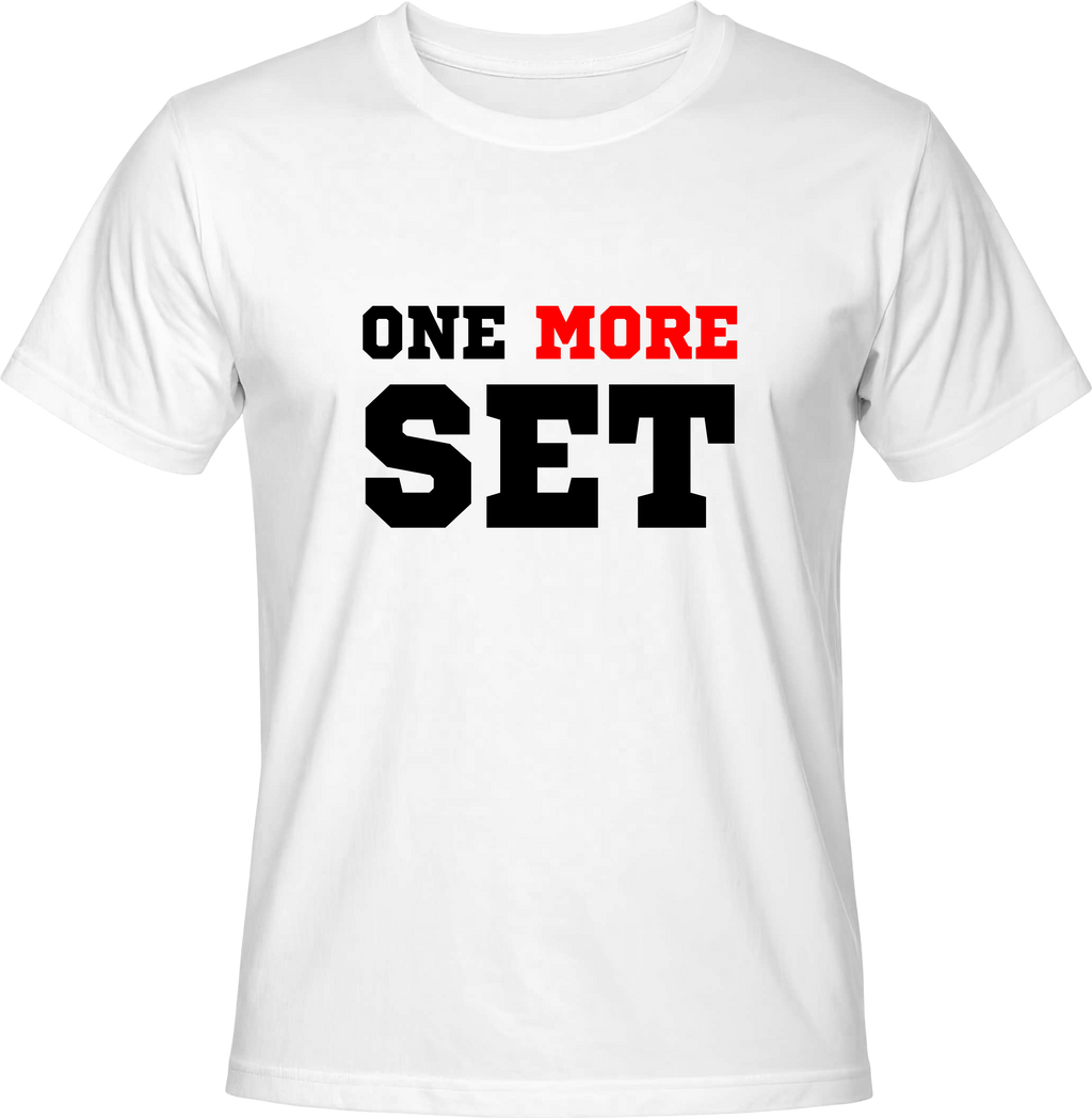 Тениска One More Set