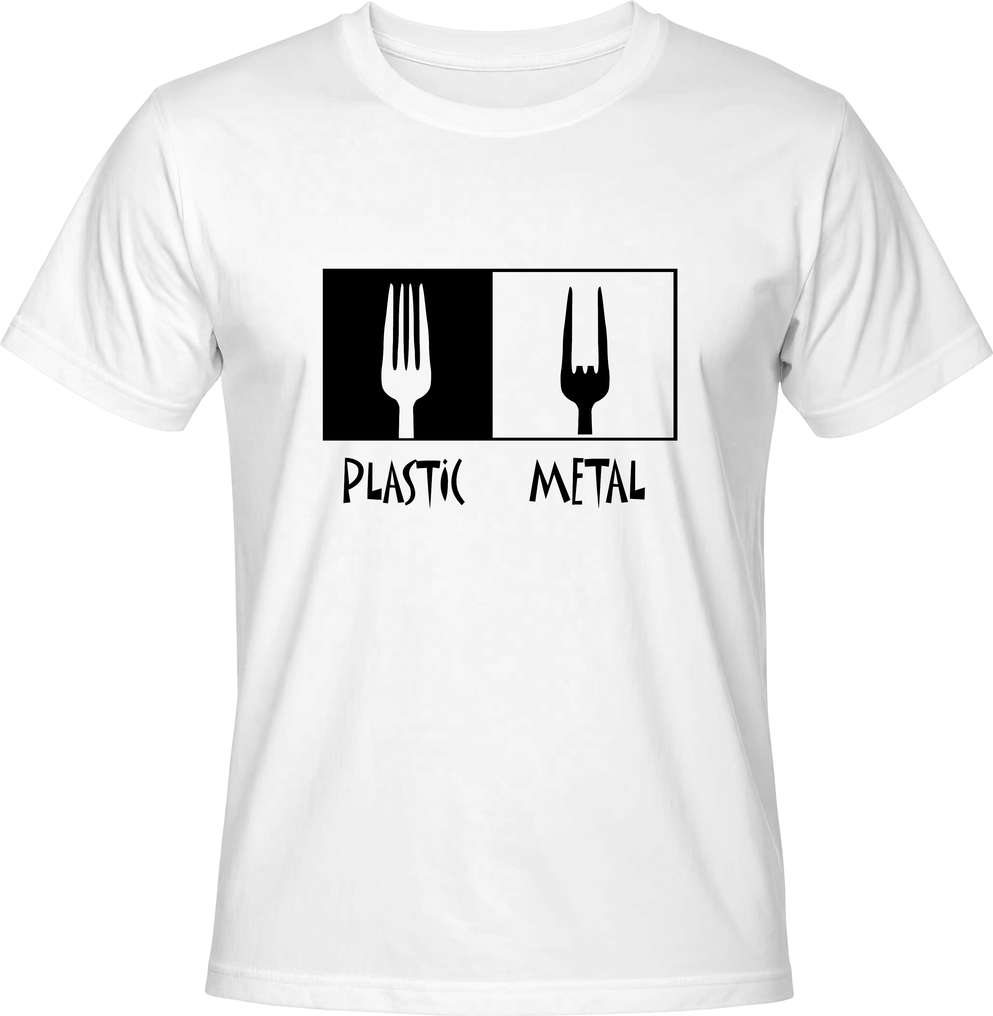 Тениска Пластик - Метал