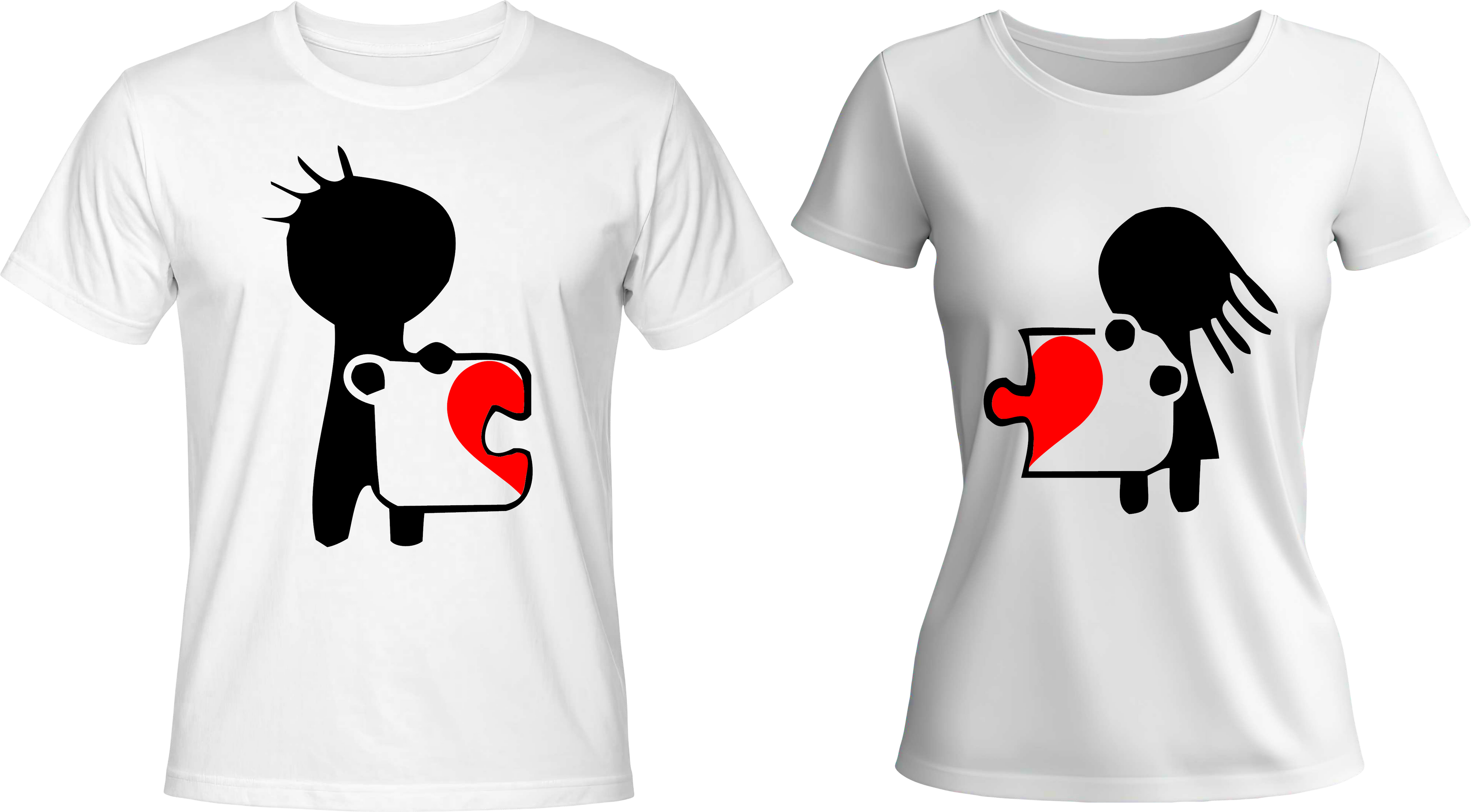 Тениски Puzzle Couple