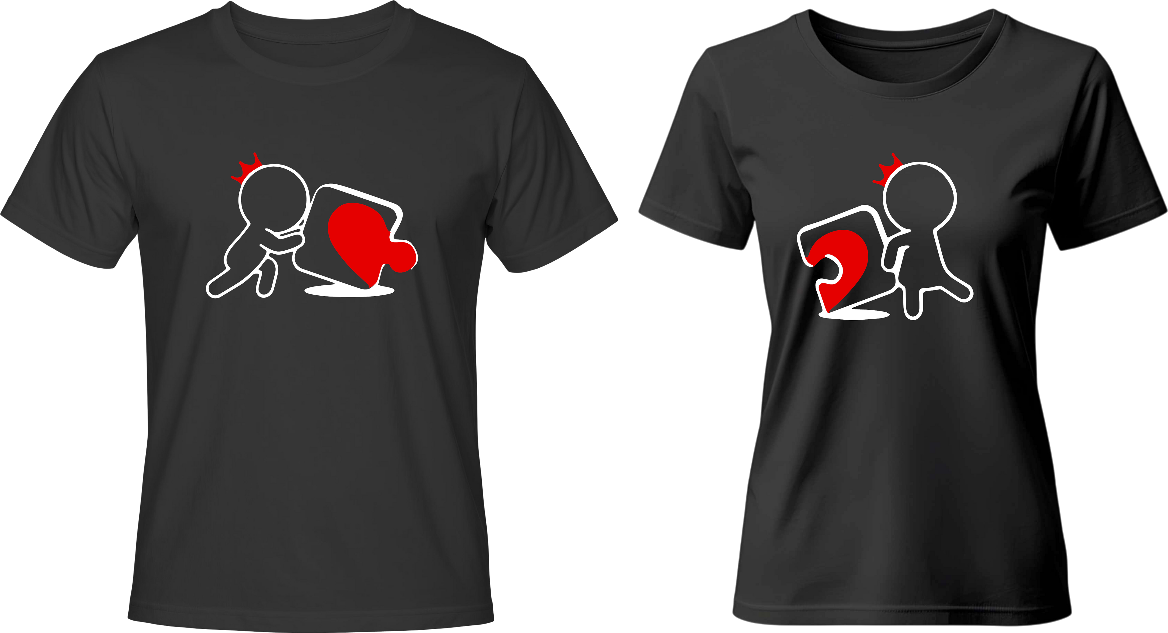 Тениски Puzzle Couple 2