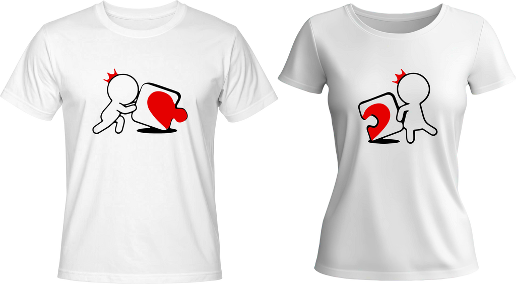 Тениски Puzzle Couple 2