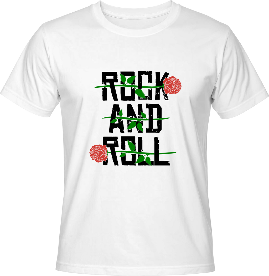 Тениска Rock and Roll Roses