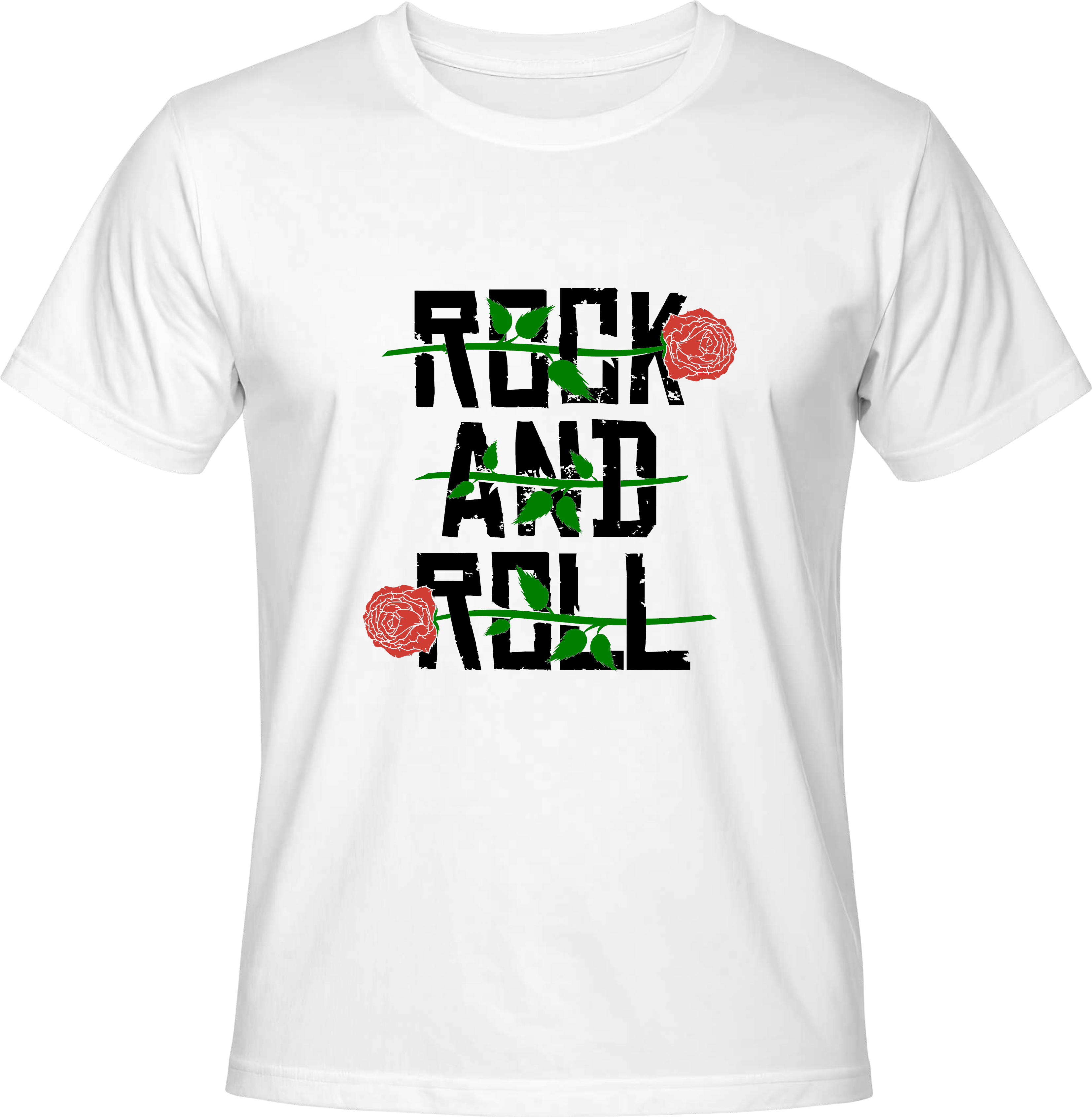 Тениска Rock and Roll Roses