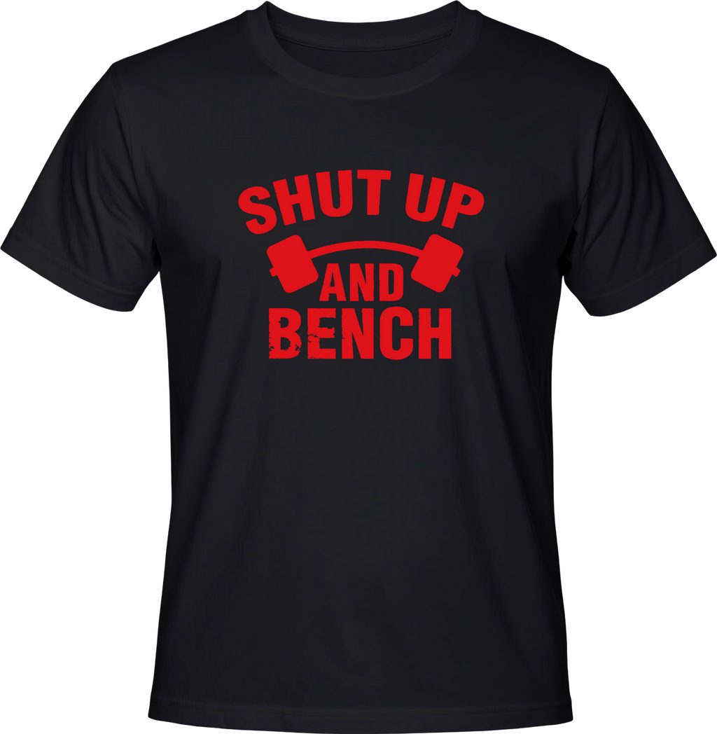 Тениска Shut up and bench
