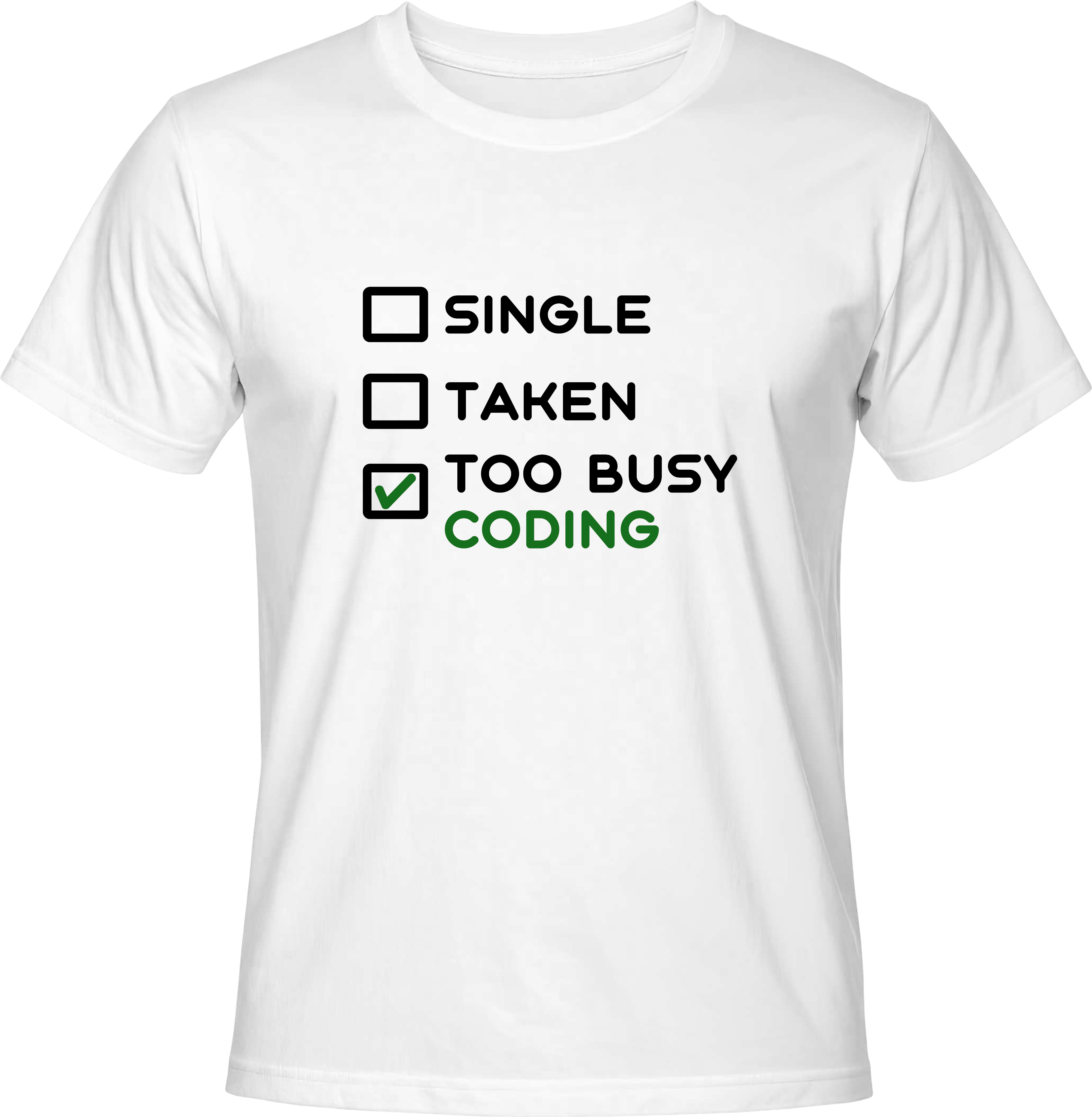 Тениска Too Busy Coding