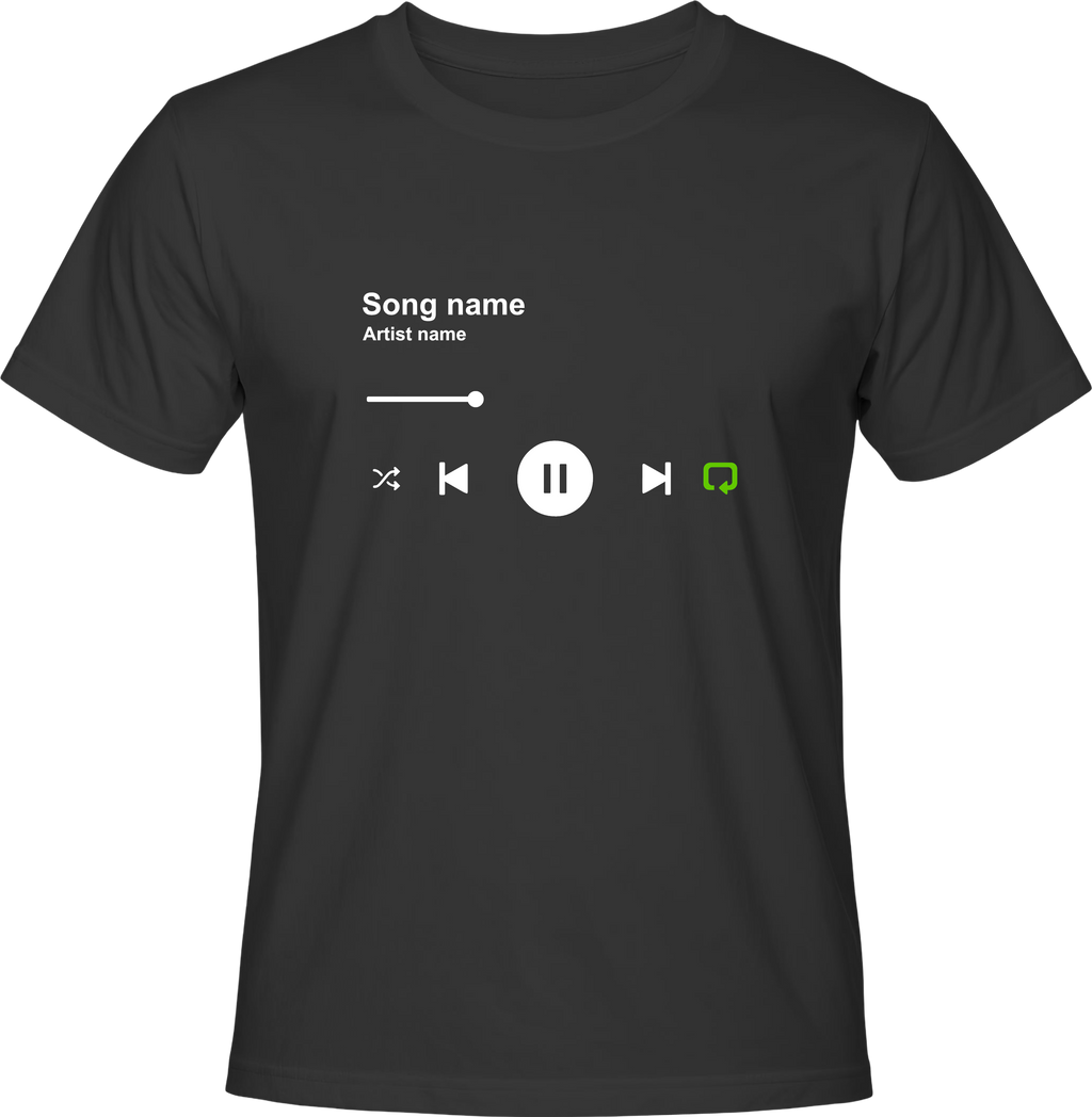 Тениска Music Player
