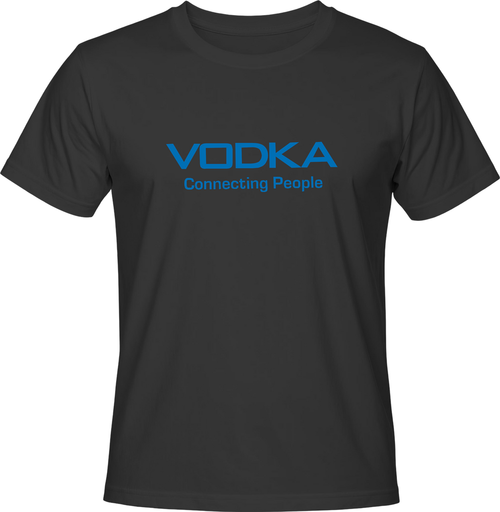 Тениска Vodka connecting people