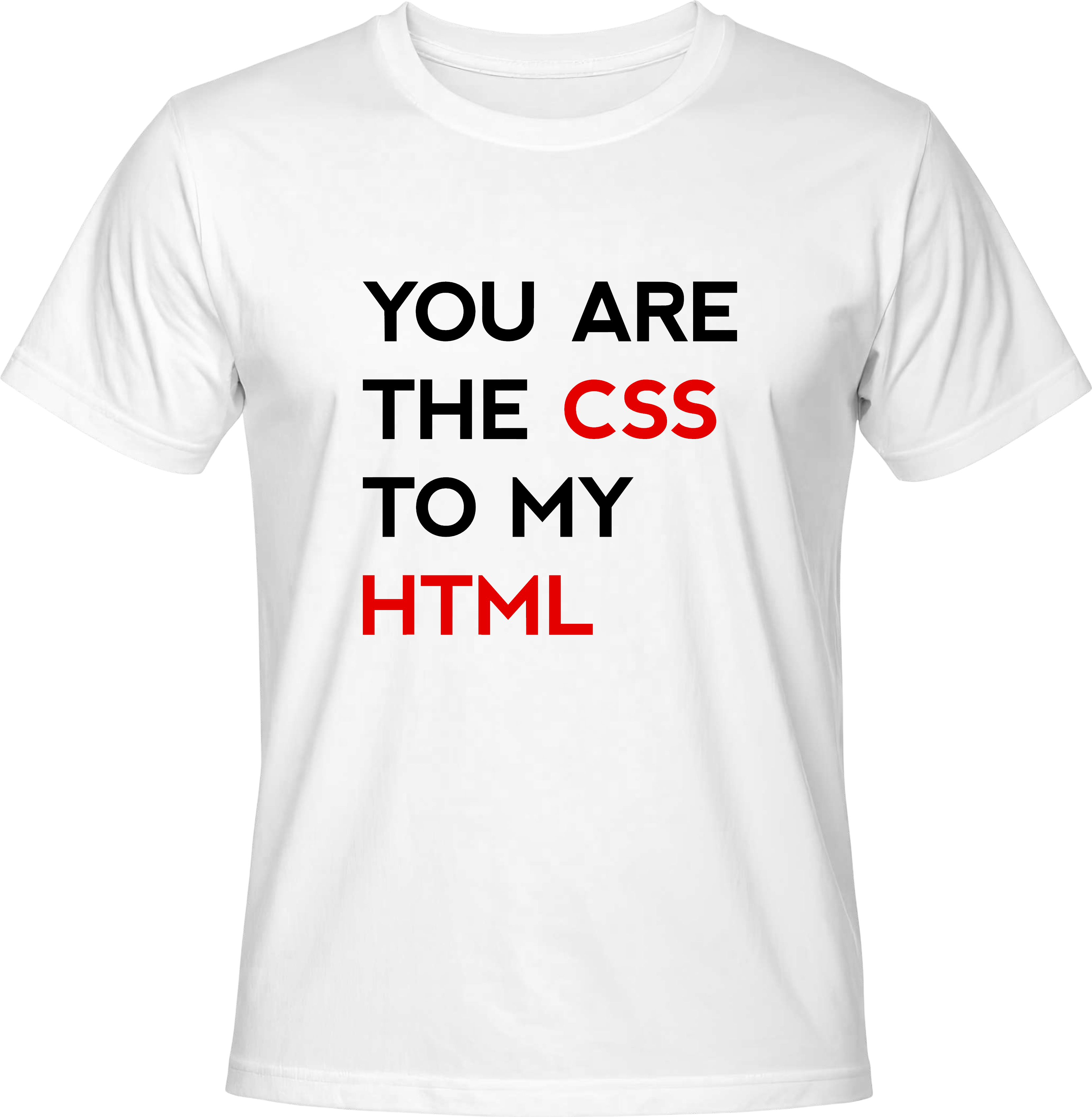 Тениска CSS to HTML