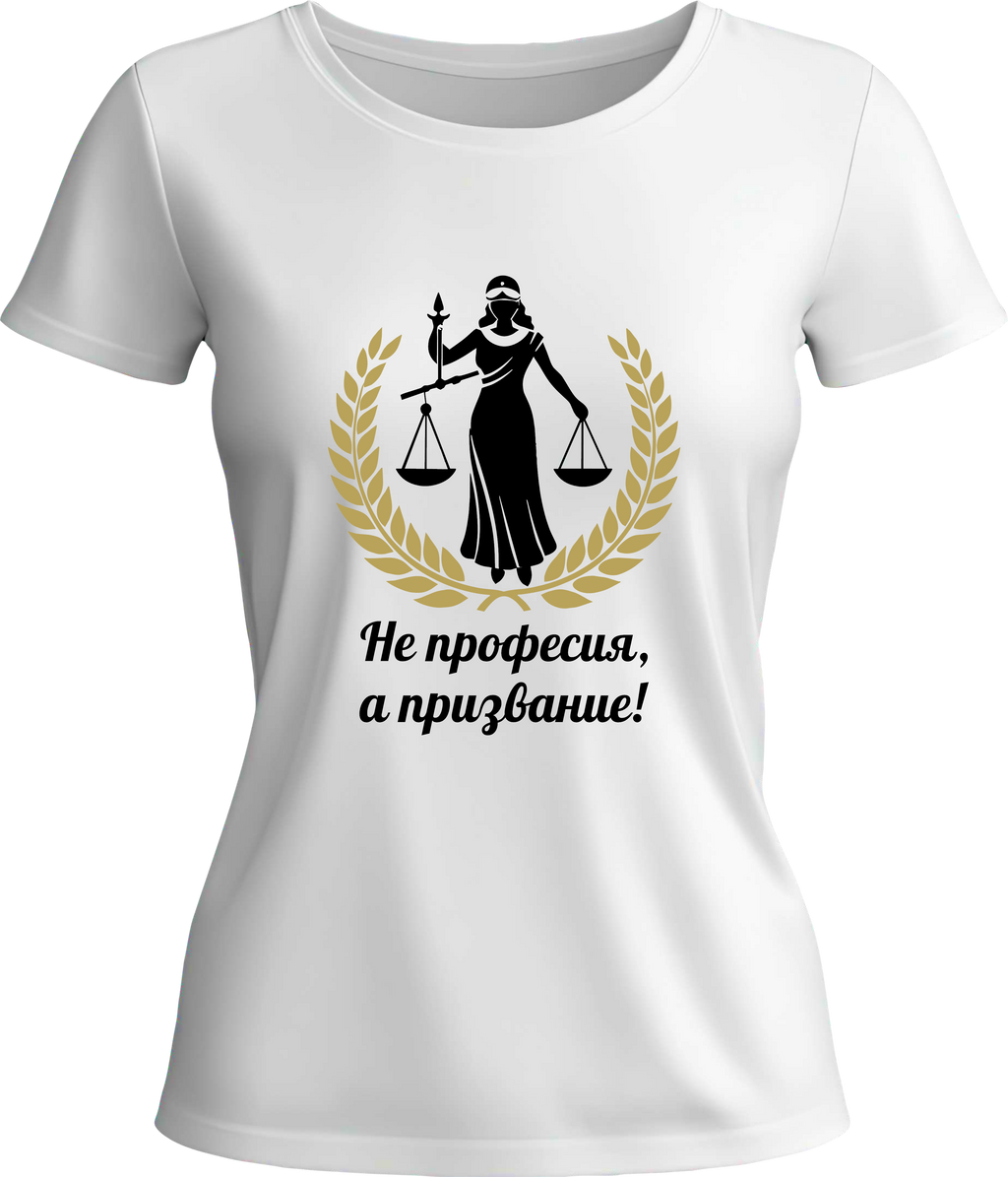 Тениска Адвокат - Не професия, а призвание!