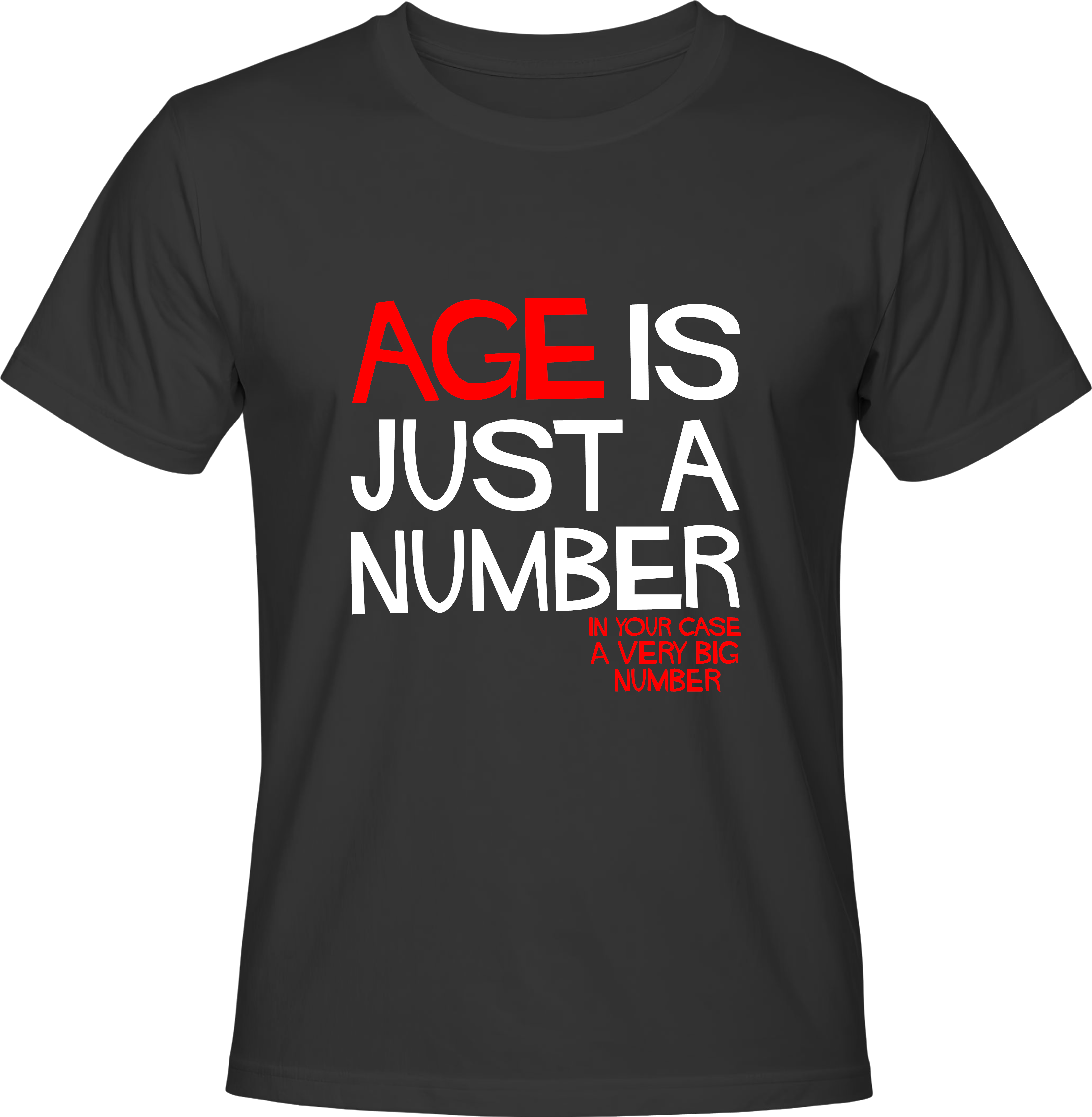 Тениска Age is just a number...