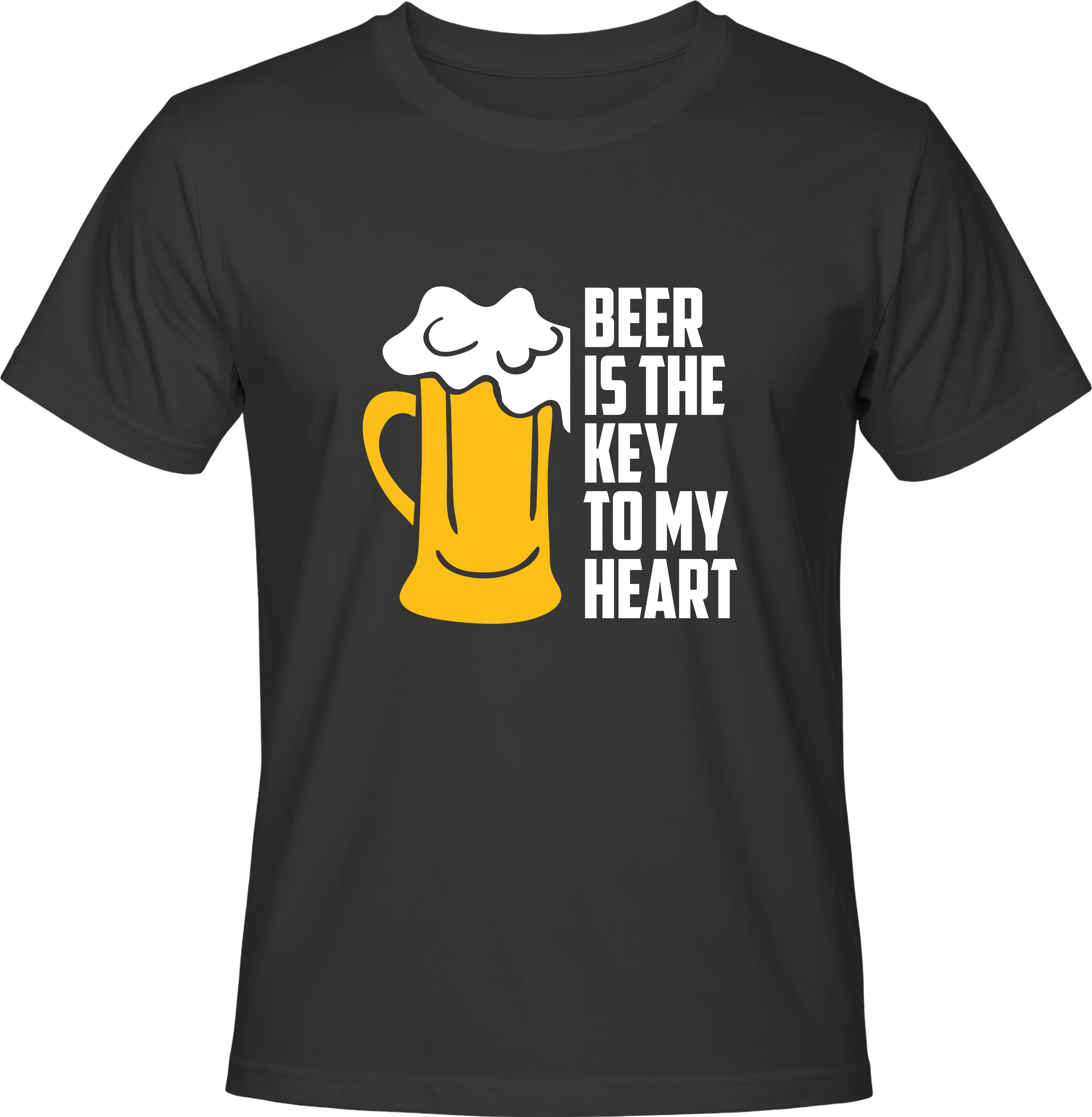Тениска Beer is the key to my heart