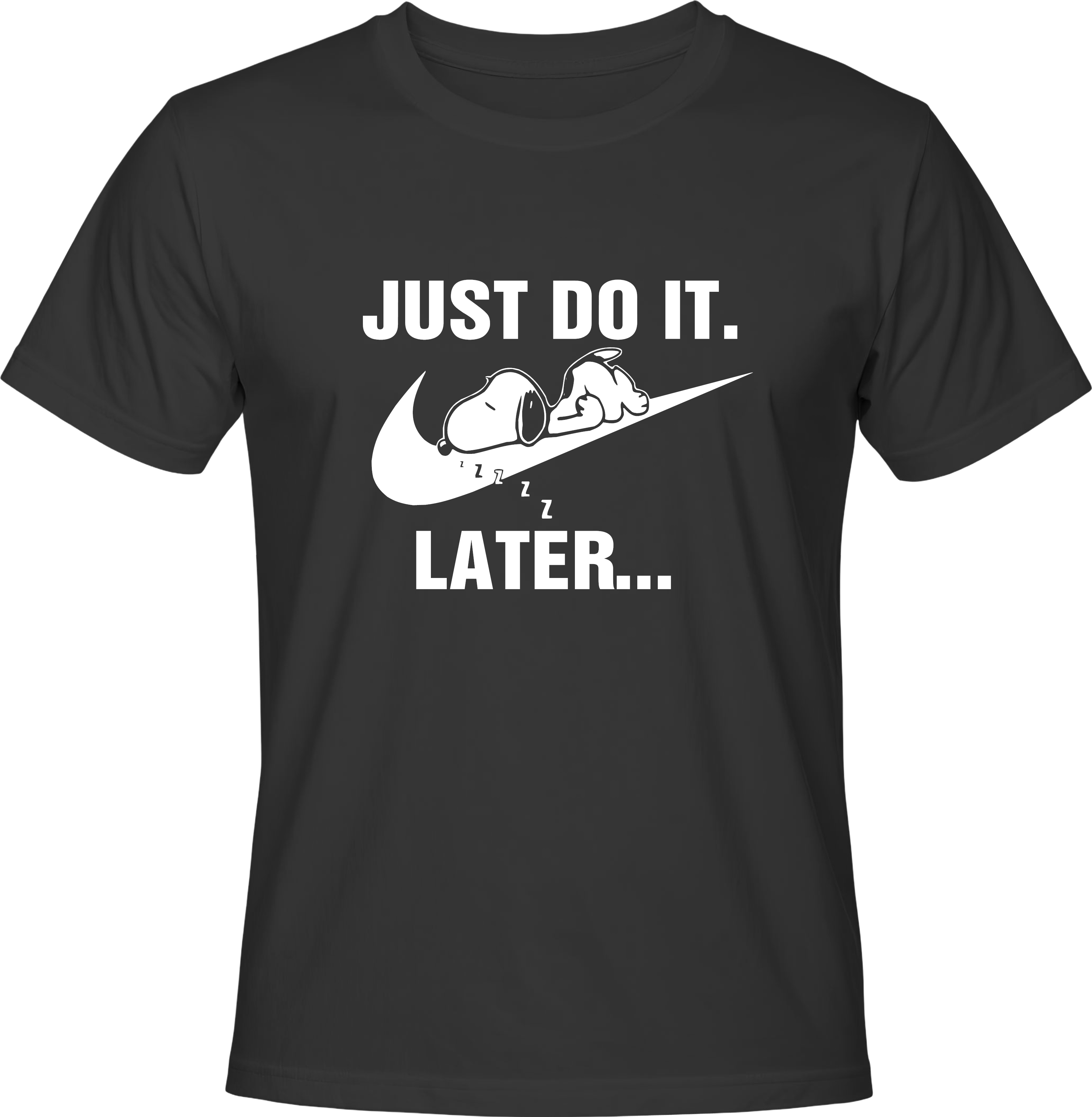 Тениска JUST DO IT LATER SNOOPY
