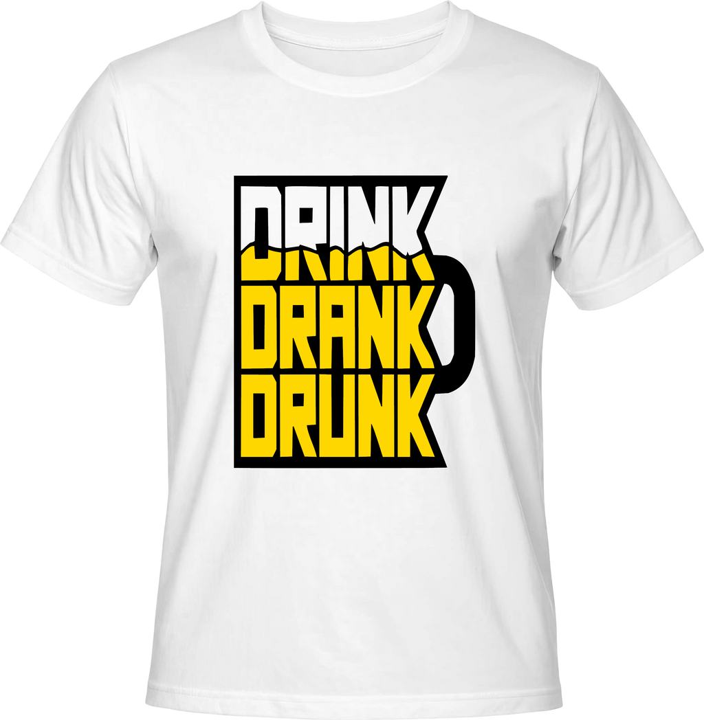 Тениска Drink, Drank, Drunk
