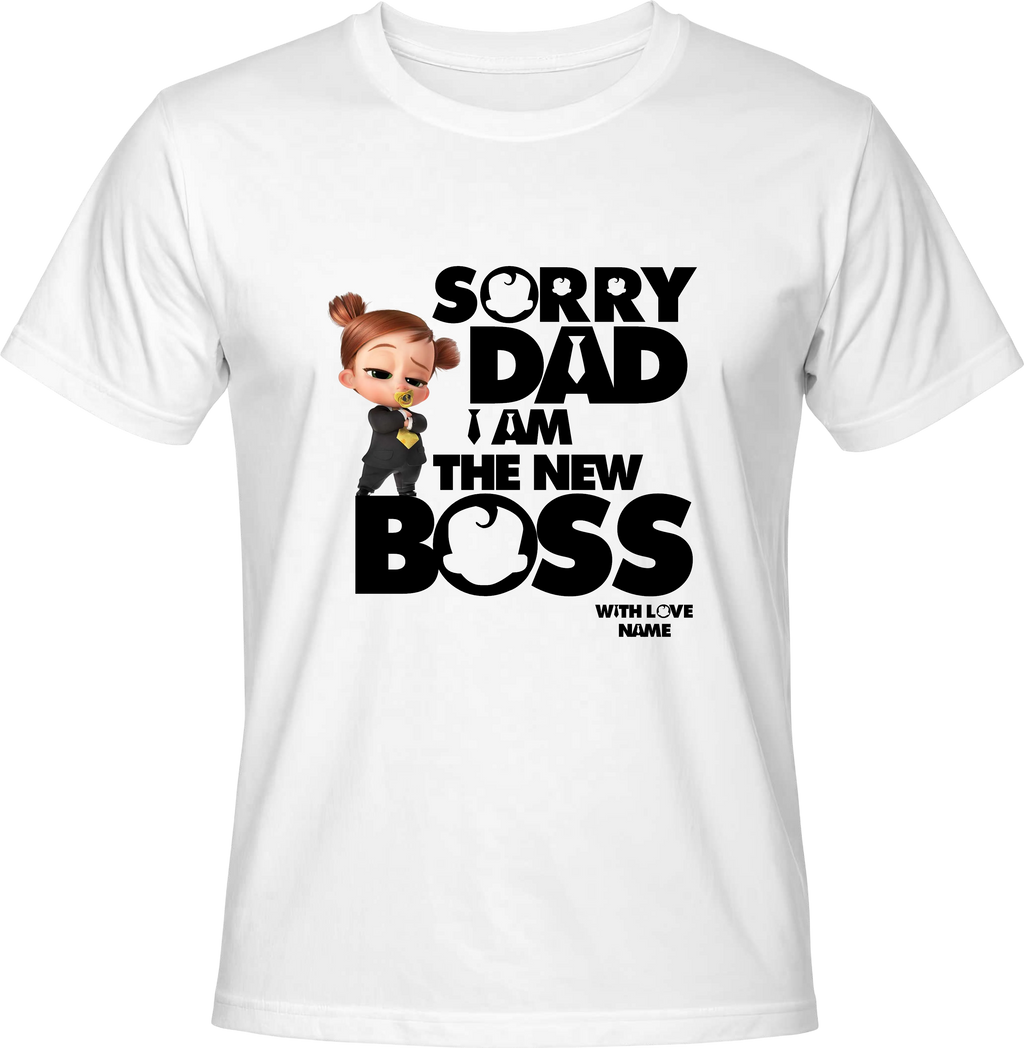 Тениска SORRY DAD baby Girl