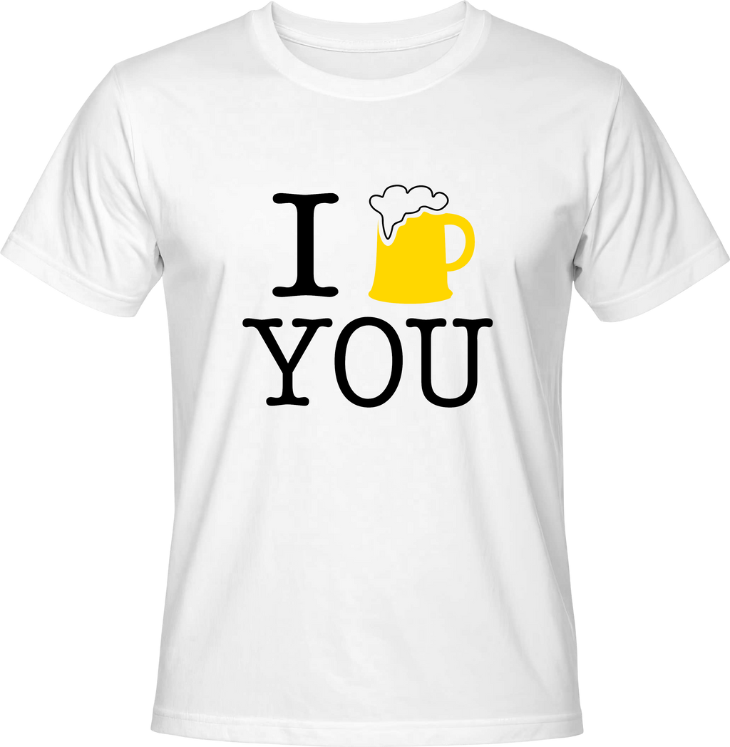 Тениска I beer you!