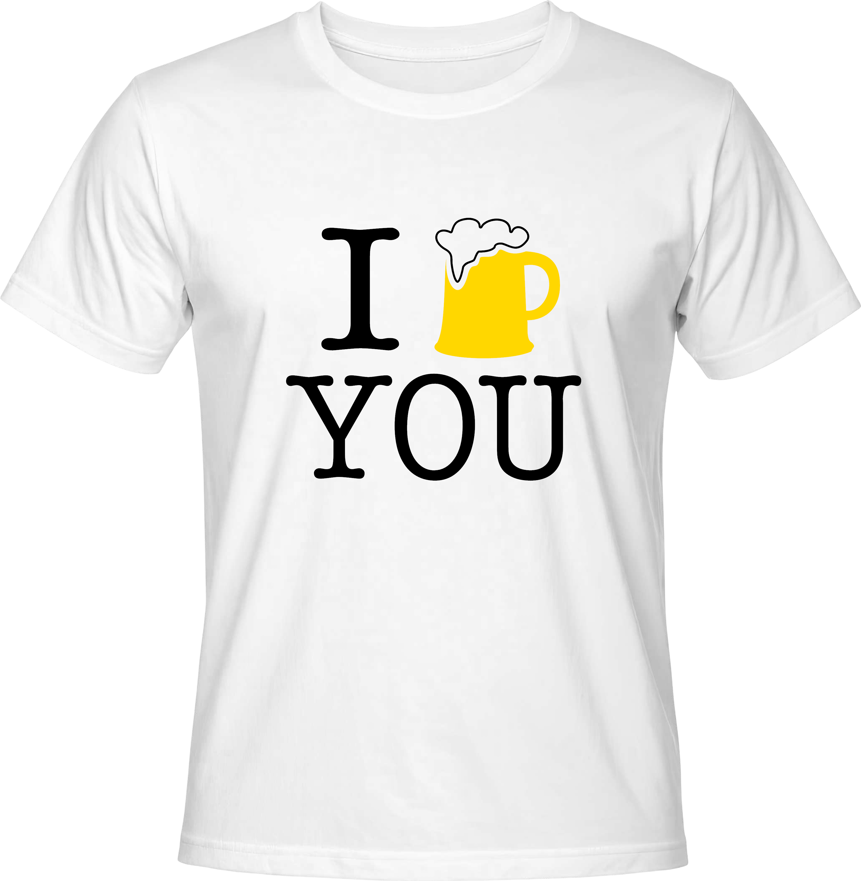 Тениска I beer you!