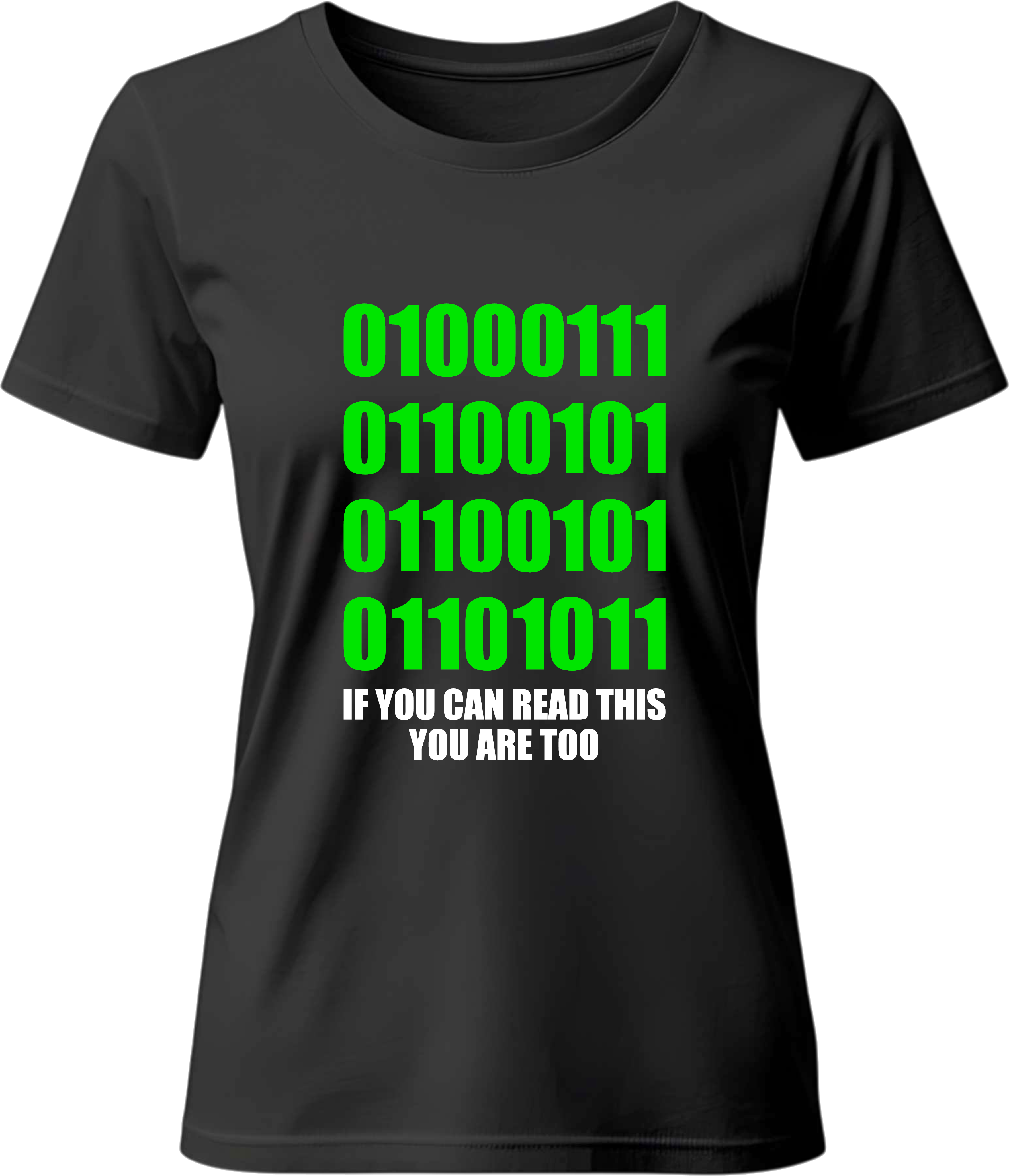 Тениска 0100011 if you can read this