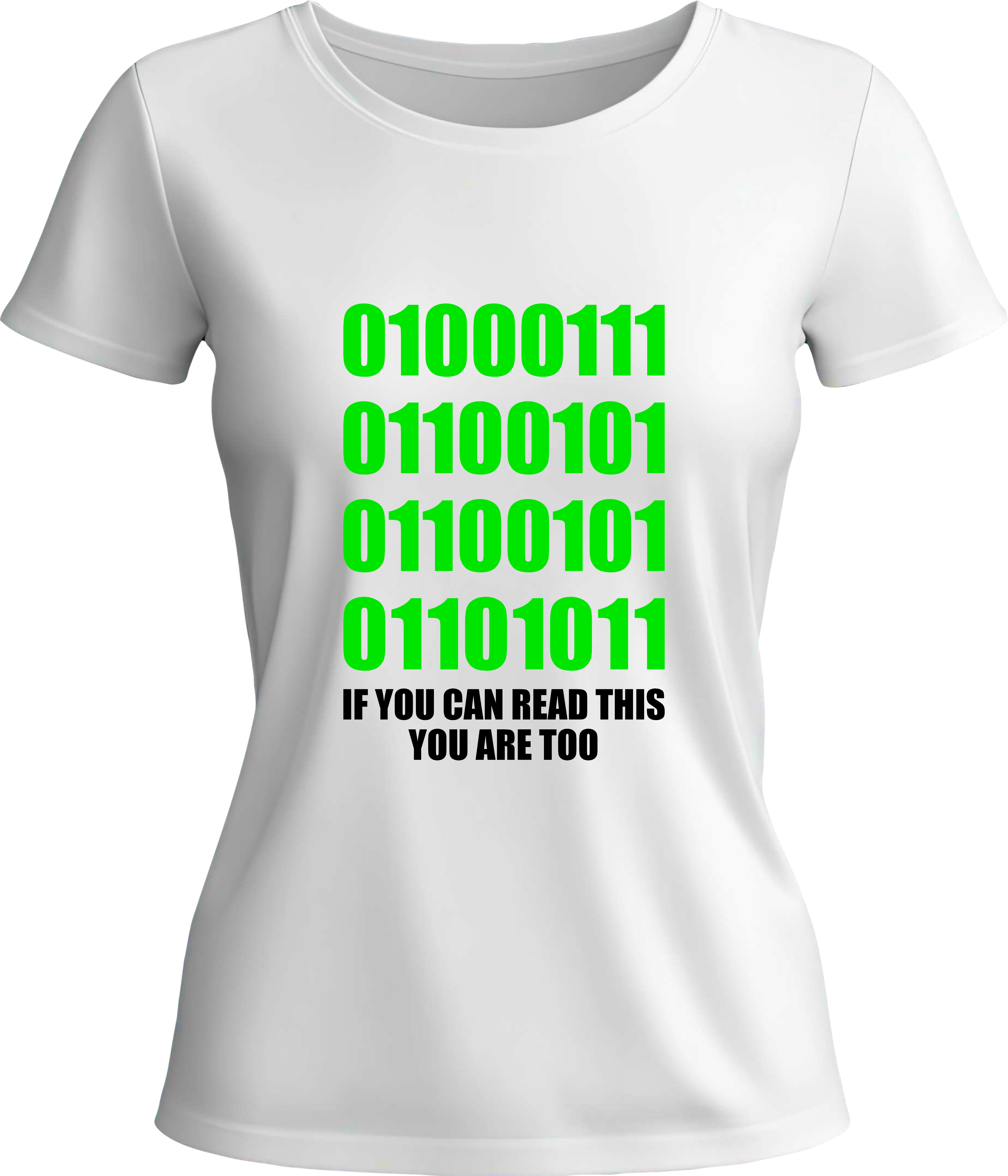 Тениска 0100011 if you can read this