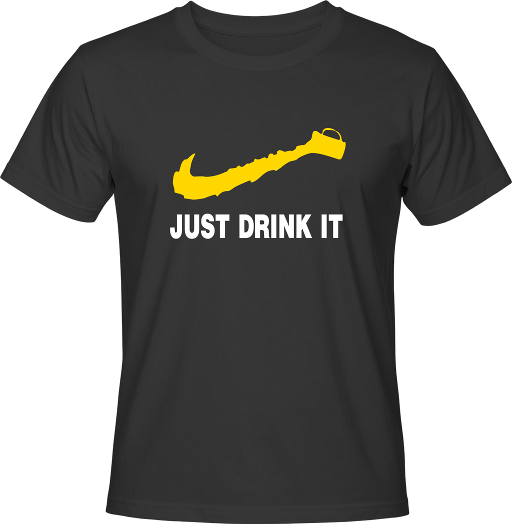 Тениска JUST DRINK IT