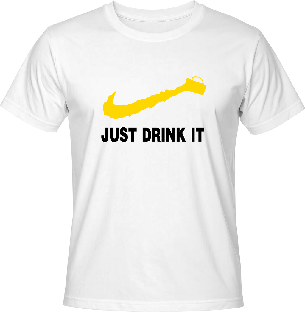 Тениска JUST DRINK IT
