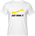 Тениска JUST DRINK IT