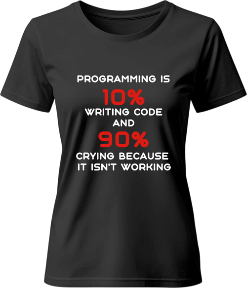 Тениска 10% code 90% crying