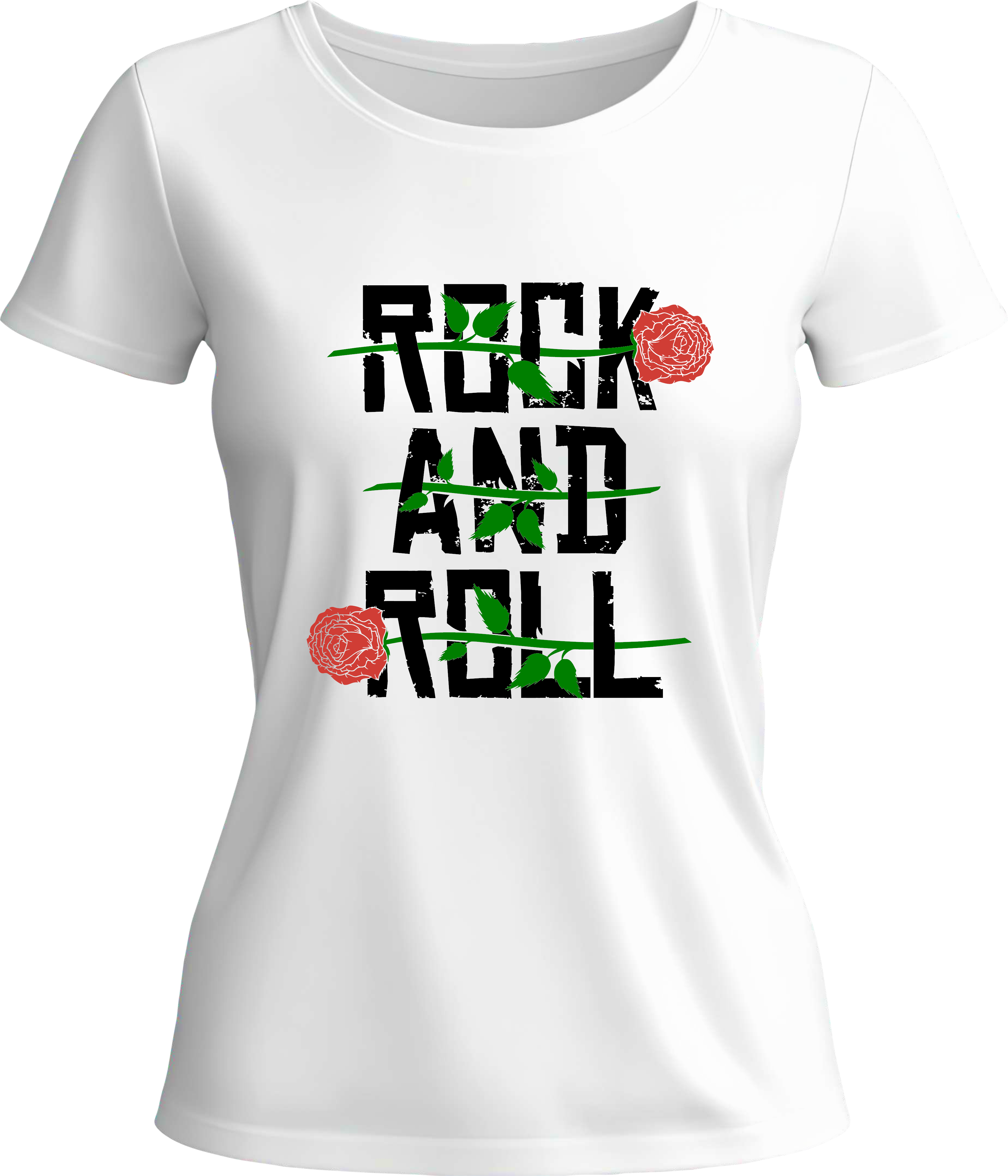 Тениска Rock and Roll Roses