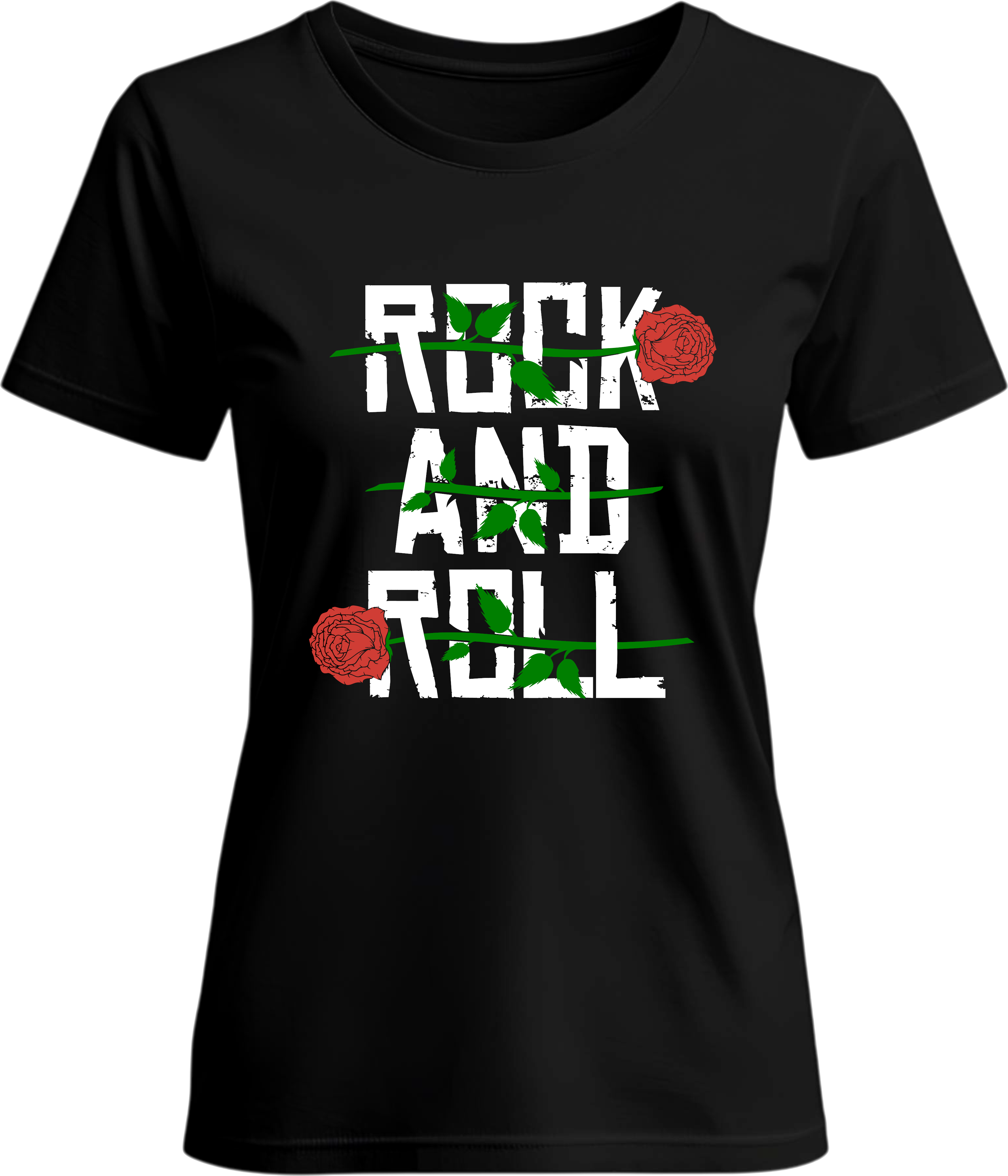 Тениска Rock and Roll Roses