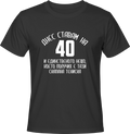 Тениска Днес ставам на 40